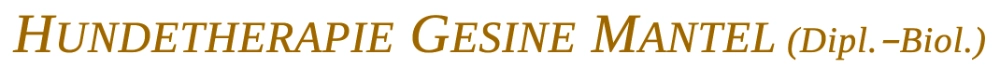 DE Hundetherapie Gesine Mantel (Dipl.-Biol.)